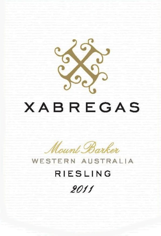 Xabregas Wines Riesling 2011 Front Label