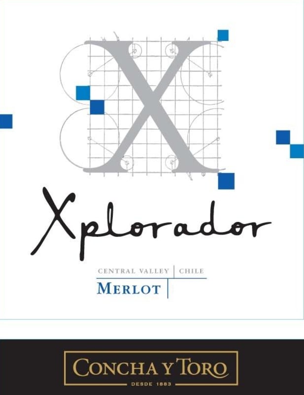 Xplorador Merlot 2014 Front Label