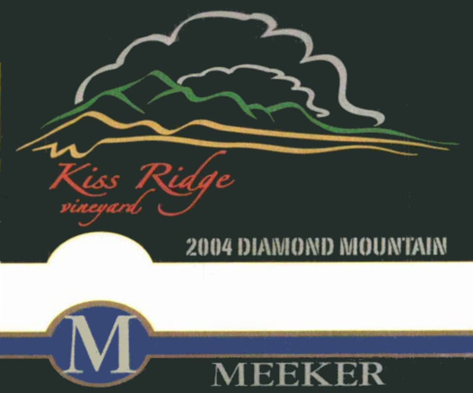 Kiss Ridge Vineyards Cabernet Sauvignon 2004 Front Label