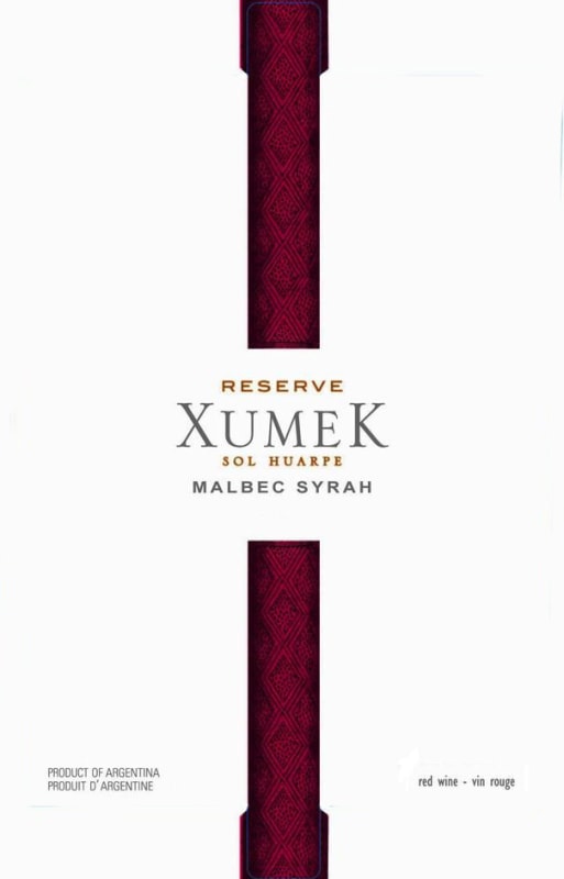 XumeK Reserve Blend 2009 Front Label
