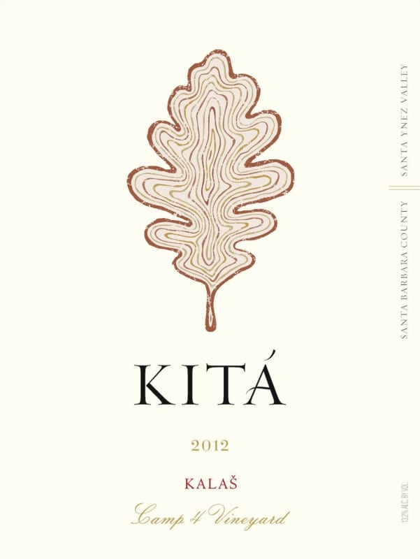 Kita Wines Kalas Camp 4 Vineyard 2012 Front Label