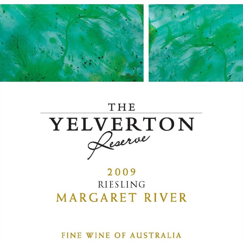 Yelverton Reserve Riesling 2009 Front Label