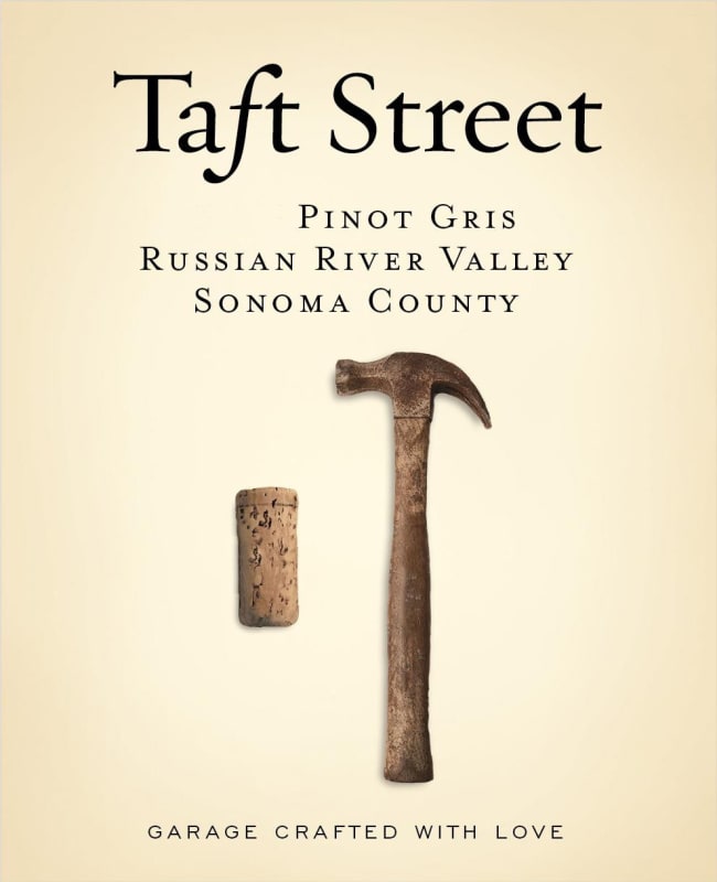 Taft Street Pinot Gris 2016 Front Label