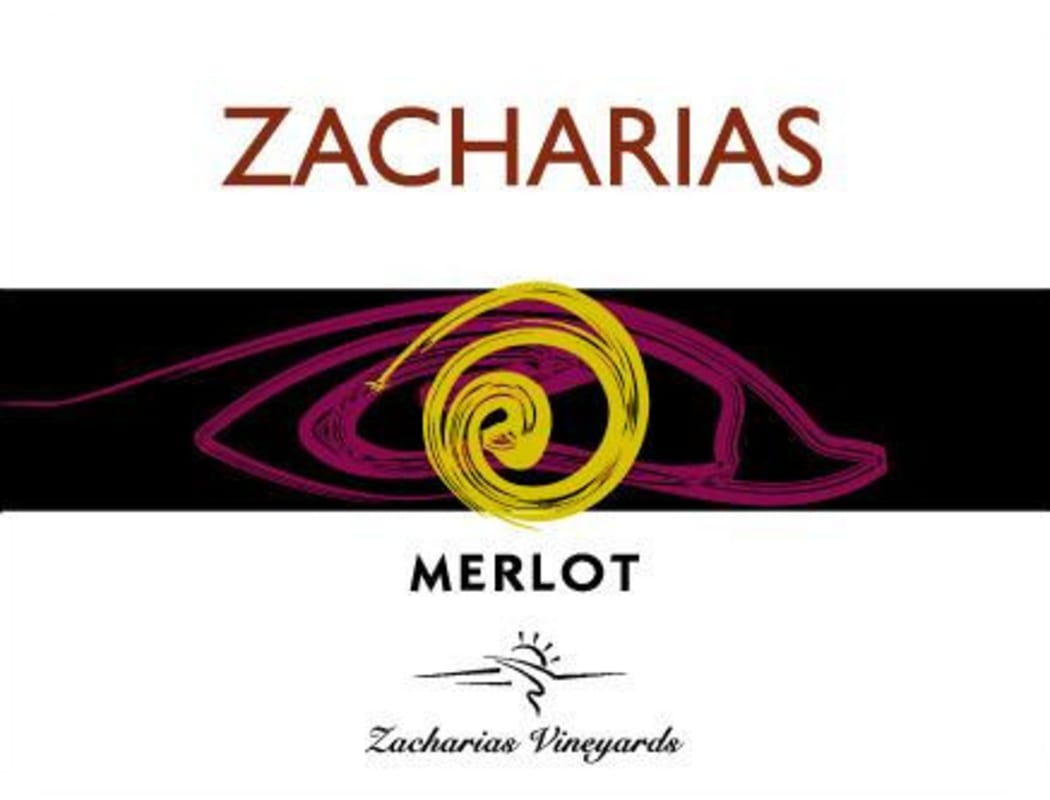 Zacharias Vineyards Merlot 2013 Front Label