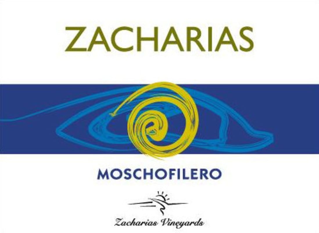 Zacharias Vineyards Zacharias Moschofilero 2014 Front Label