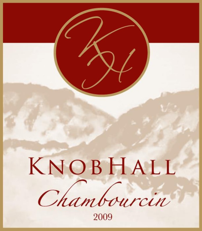 Knob Hall Winery Chambourcin 2009 Front Label