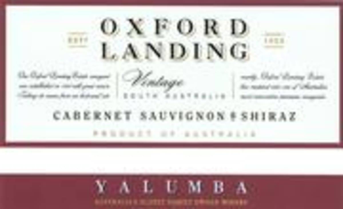 Oxford Landing Cabernet Sauvignon-Shiraz 2000 Front Label