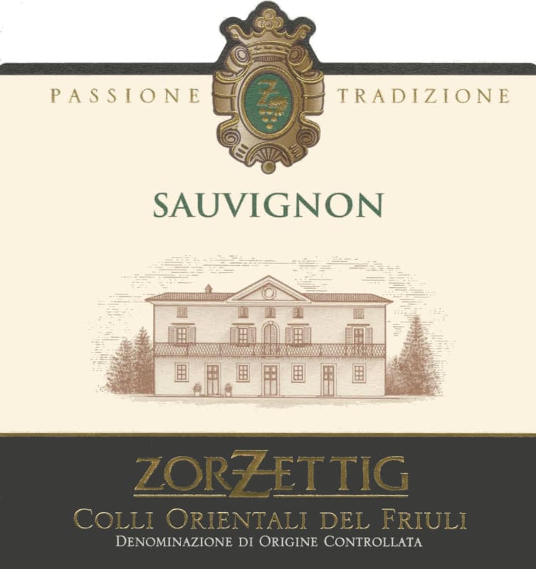 Zorzettig Colli Orientali del Friuli Sauvignon 2008 Front Label