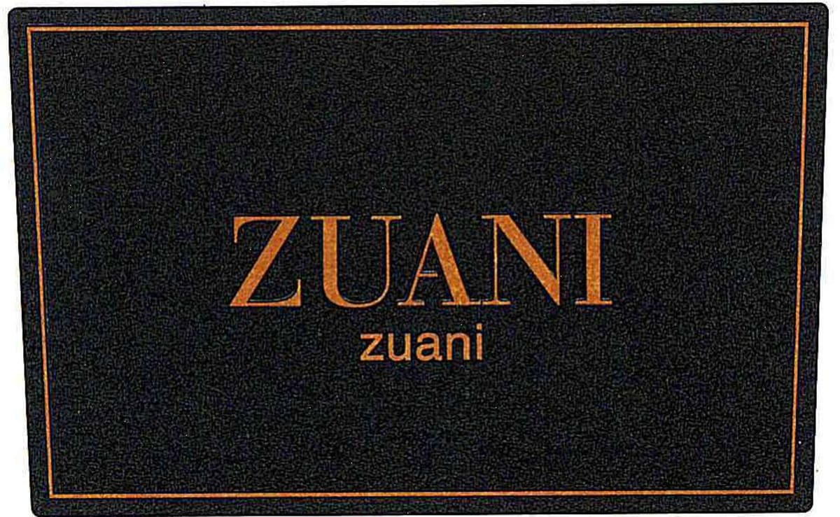 Zuani Collio Zuani Riserva Bianco 2012 Front Label