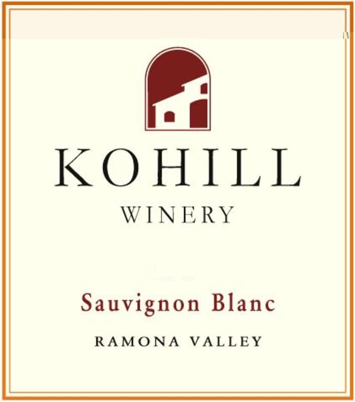 Kohill Winery Sauvignon Blanc 2013 Front Label