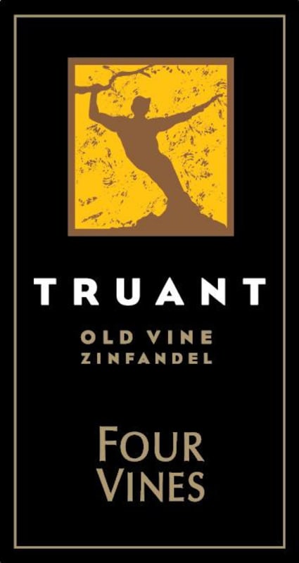Four Vines Truant Old Vine 2014 Front Label
