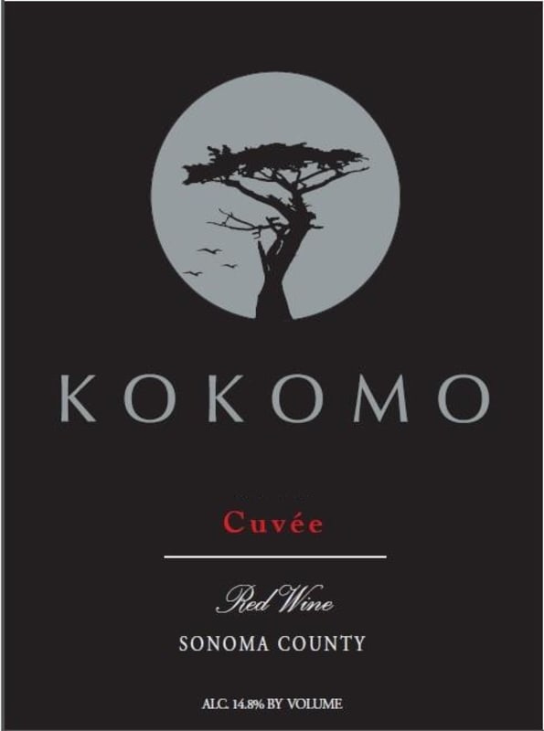 Kokomo Cuvee Red 2013 Front Label