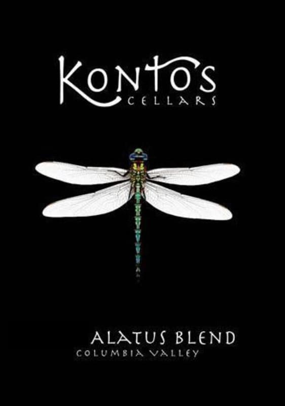 Kontos Cellars Alatus 2012 Front Label
