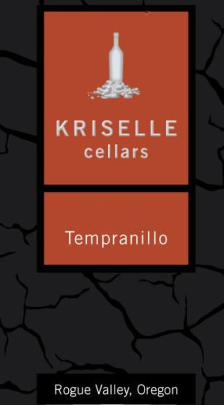 Kriselle Cellars Tempranillo 2010 Front Label