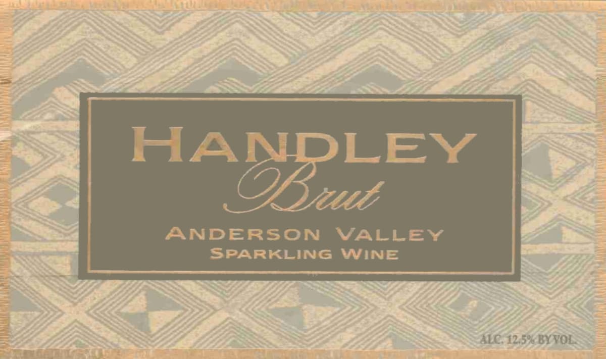 Handley Brut 1999 Front Label