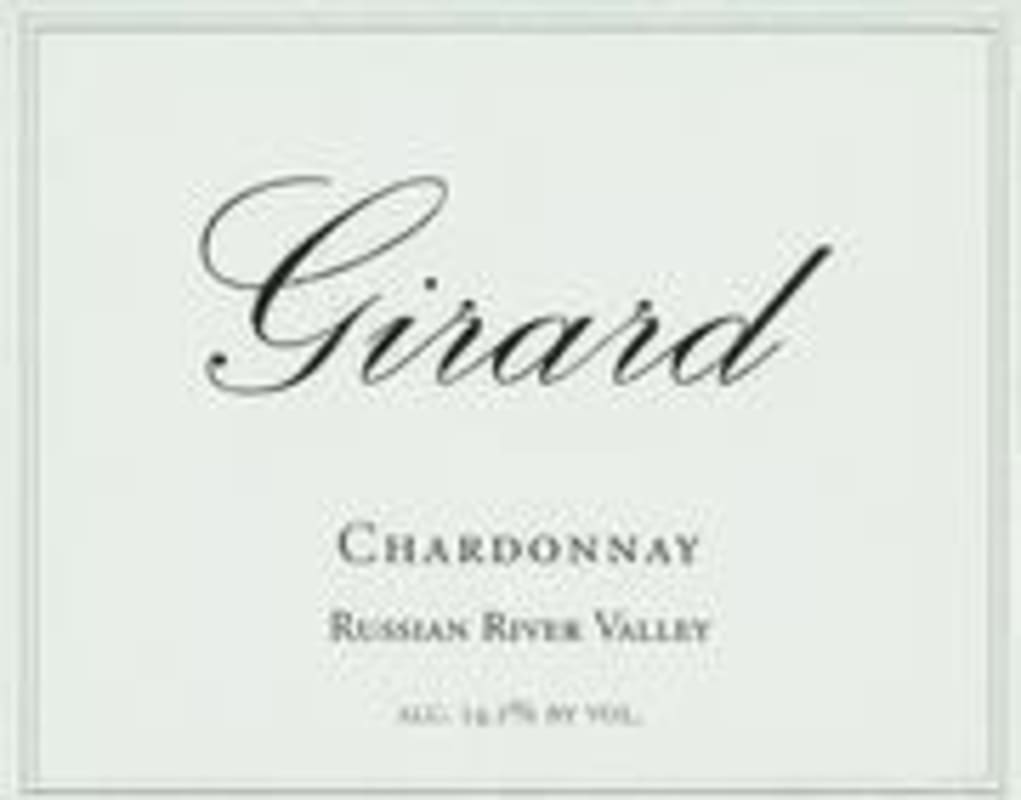 Girard Russian River Chardonnay 2000 Front Label