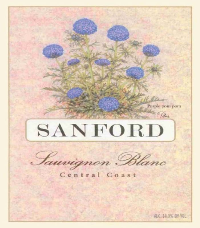 Sanford Sauvignon Blanc 2001 Front Label