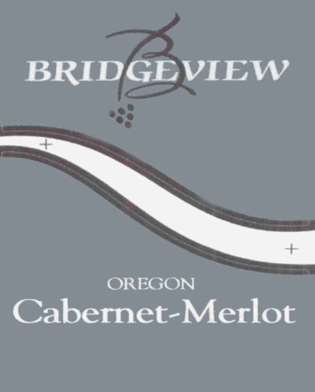 Bridgeview Cabernet Merlot 2002 Front Label