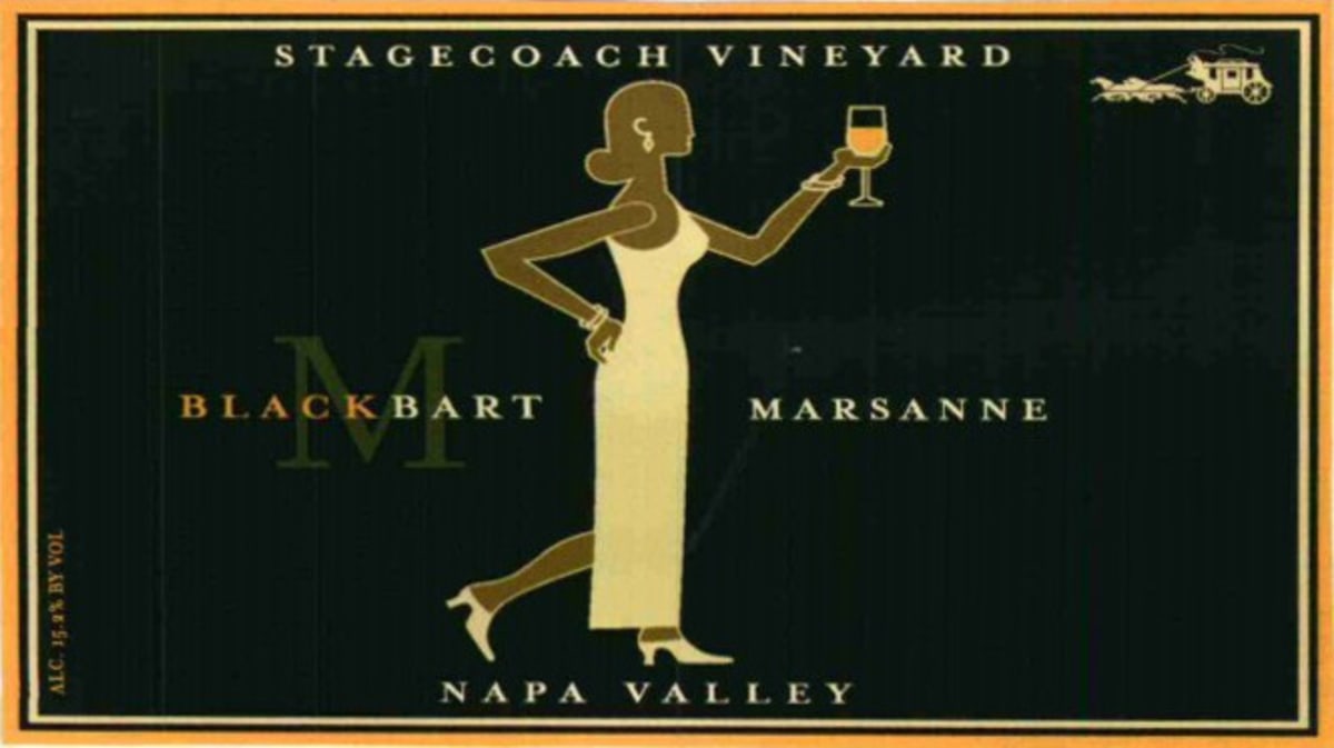 Krupp Brothers Estates Black Bart Stagecoach Vineyard Marsanne 2007 Front Label