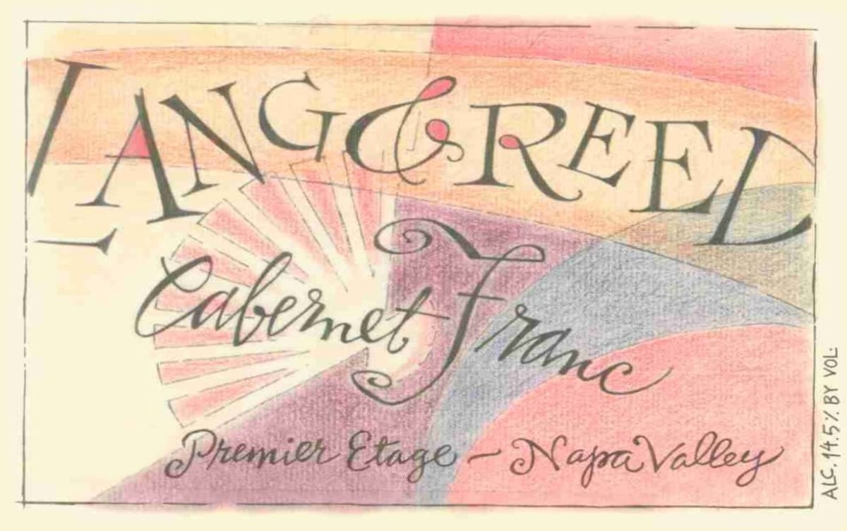 Lang & Reed Premier Etage Cabernet Franc 2002 Front Label