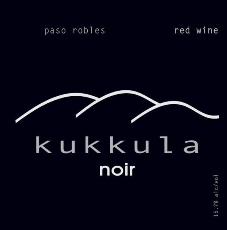 Kukkula Noir 2012 Front Label