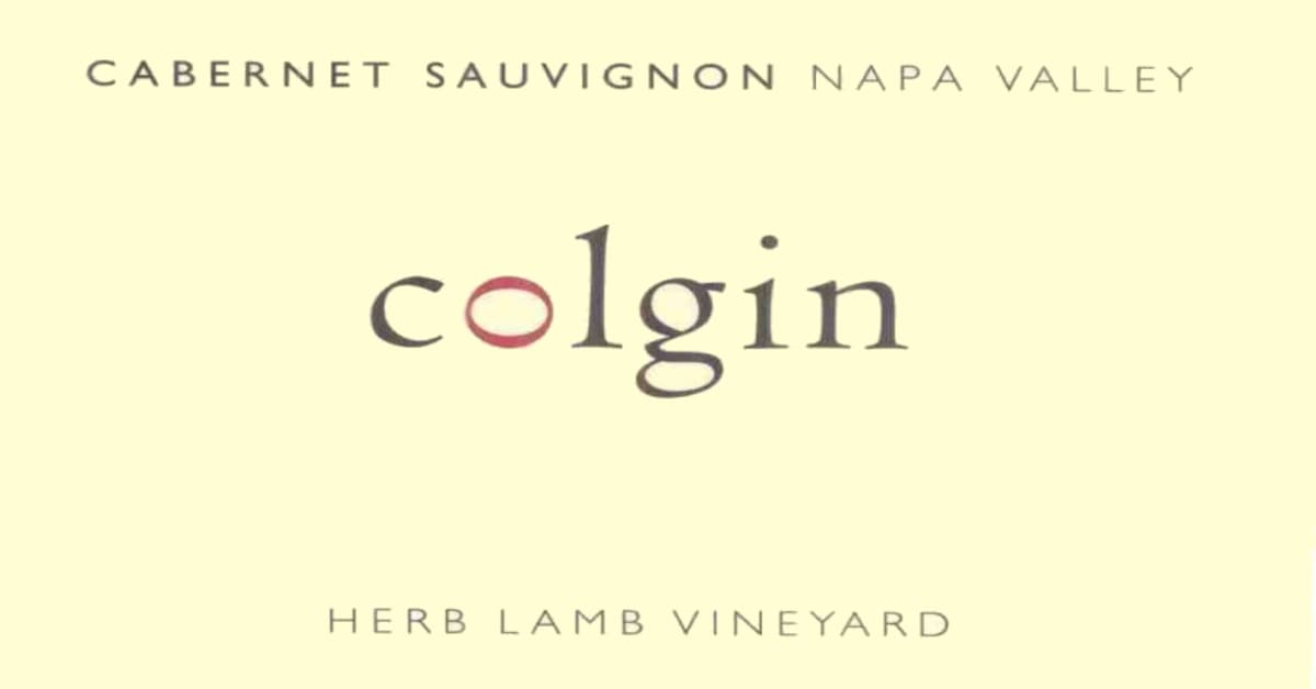 Colgin Herb Lamb Vineyard Cabernet Sauvignon 2003 Front Label