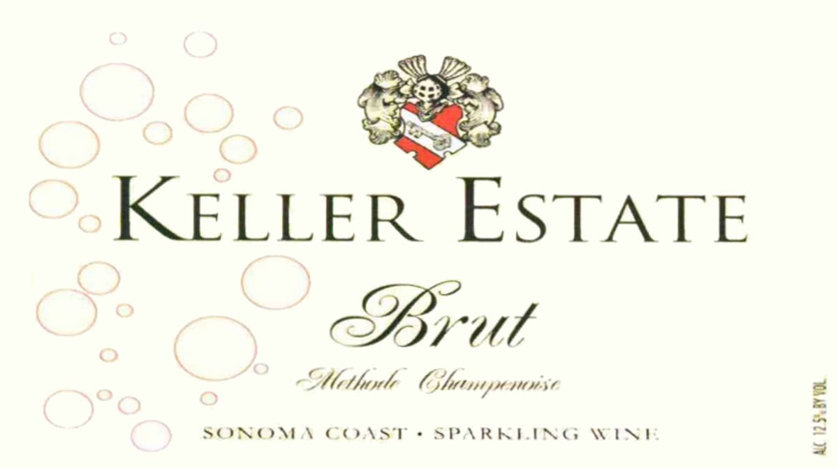 Keller Estate Brut 2003 Front Label