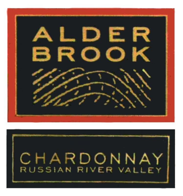 Alderbrook Winery Chardonnay 2004 Front Label