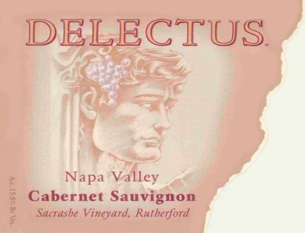 Delectus Sacrashe Vineyard Cabernet Sauvignon 2004 Front Label