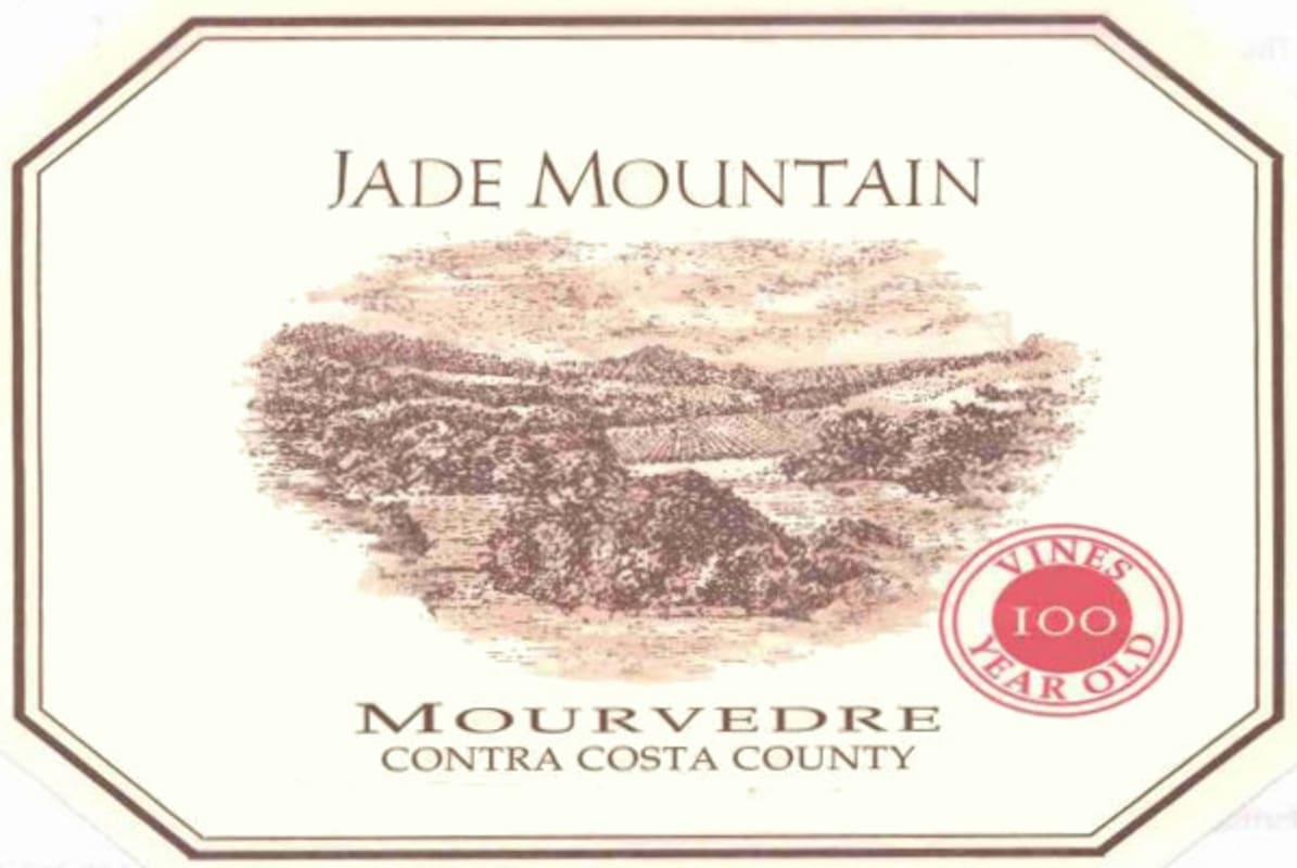 Jade Mountain Evangelho Mourvedre 2004 Front Label