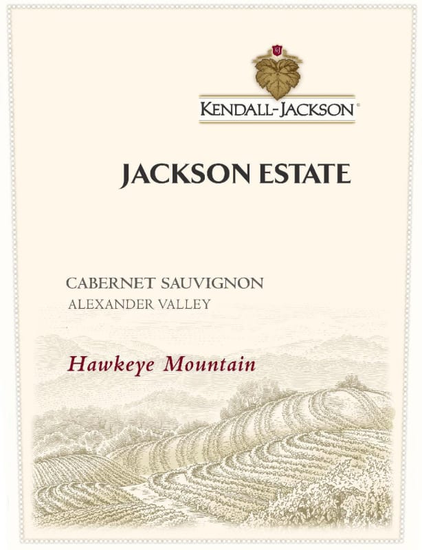 Kendall-Jackson Jackson Estate Hawkeye Mountain Cabernet Sauvignon 2005 Front Label
