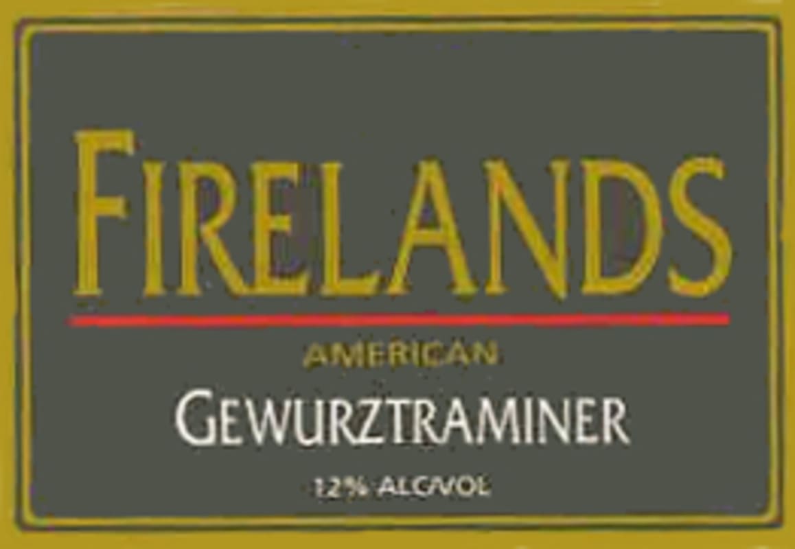 Firelands Gewurztraminer 2005 Front Label