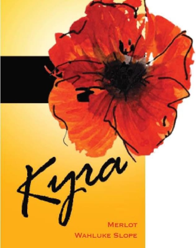 Kyra Wines Merlot 2013 Front Label