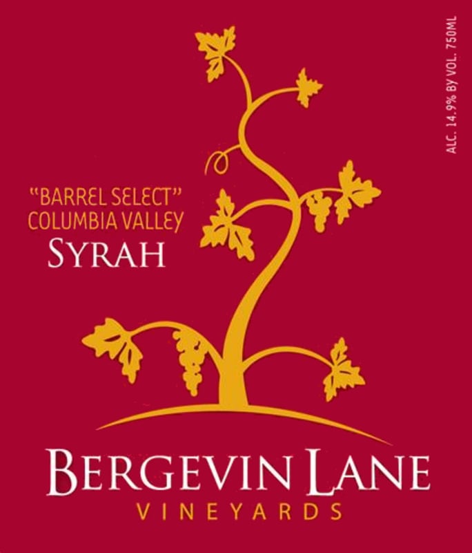 Bergevin Lane Barrel Select Reserve Syrah 2005 Front Label