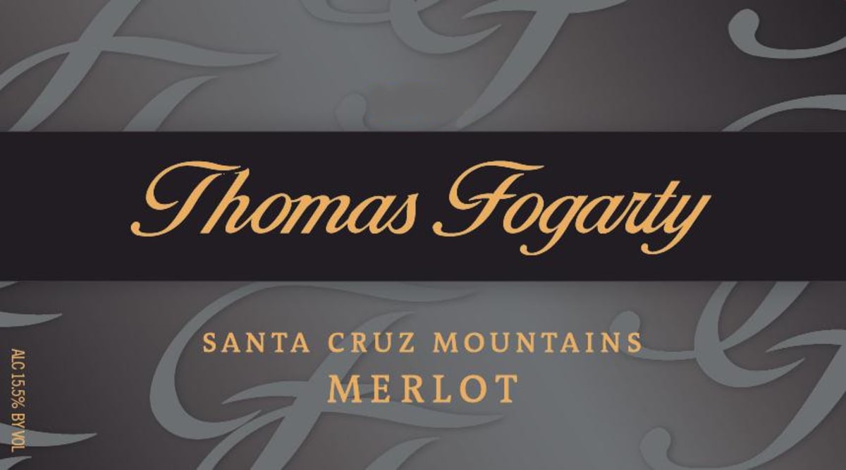 Fogarty Santa Cruz Mountains Merlot 2005 Front Label