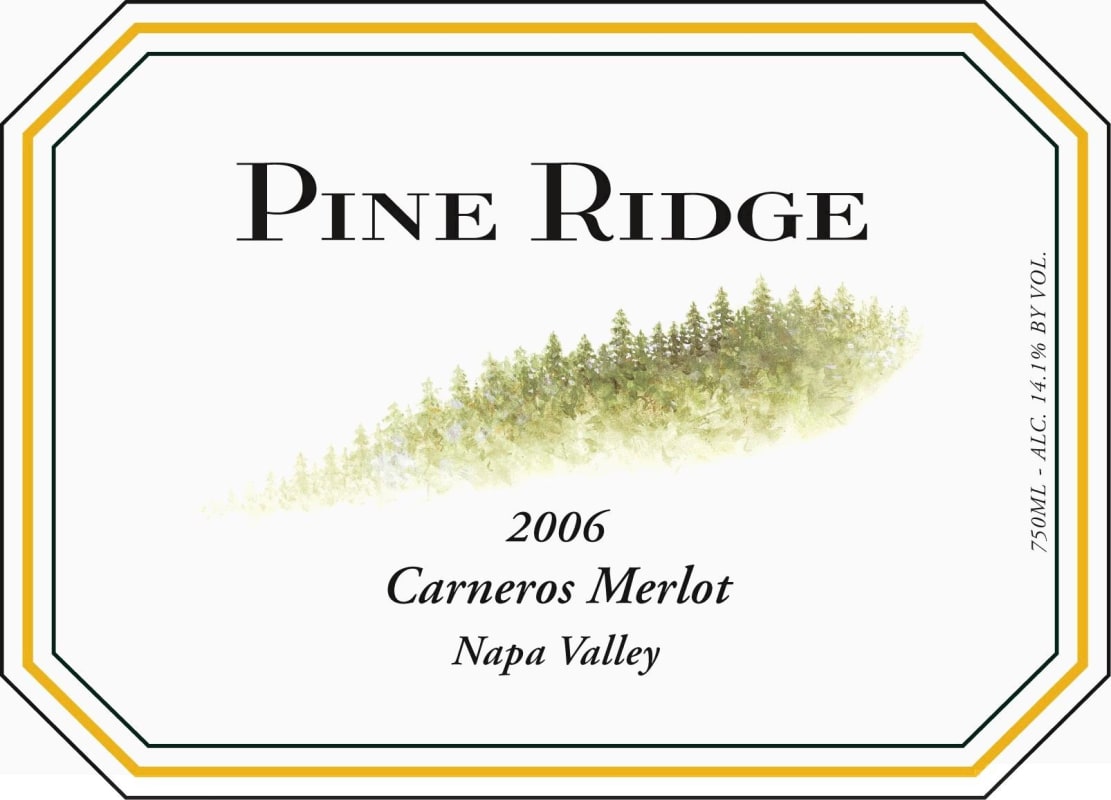 Forefront by Pine Ridge Carneros Merlot 2006 Front Label