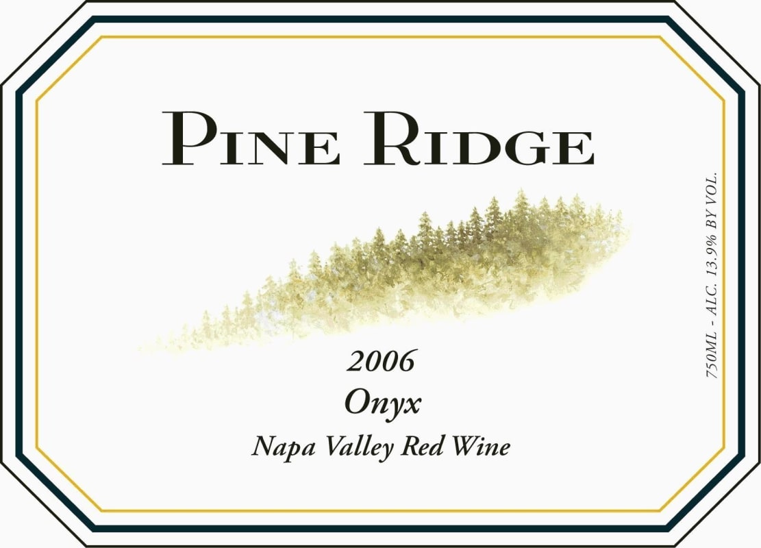 Forefront by Pine Ridge Onyx 2006 Front Label