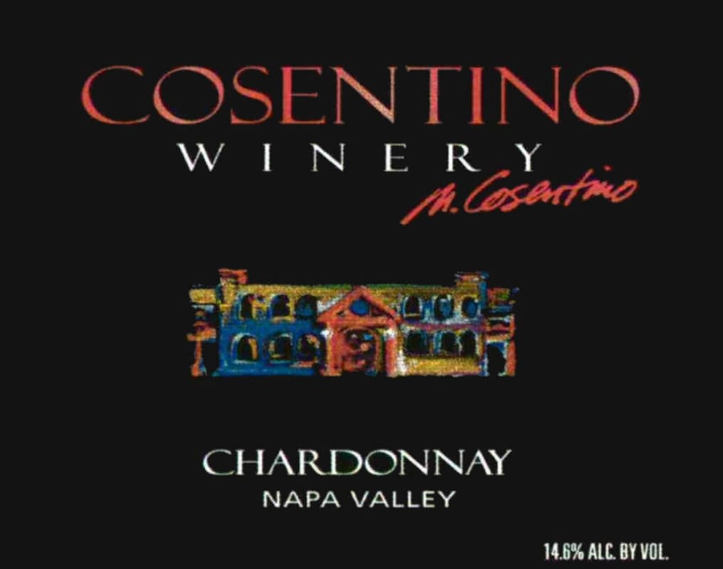 Cosentino Napa Chardonnay 2006 Front Label