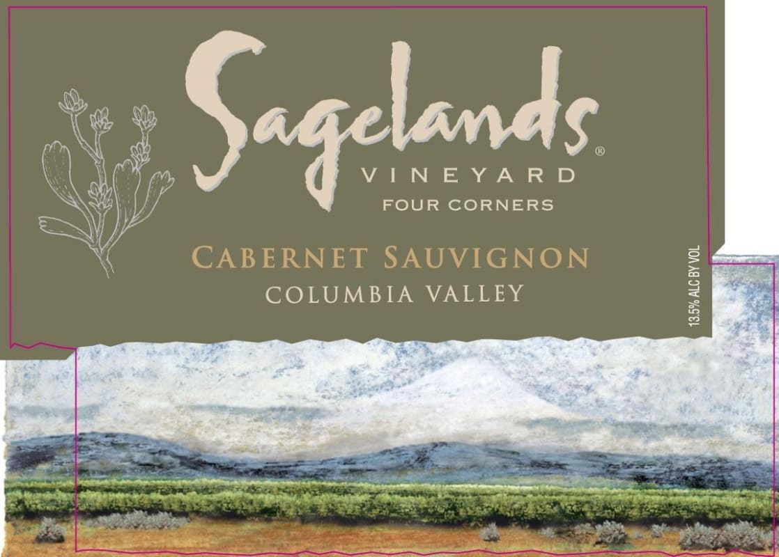 Sagelands Four Corners Cabernet Sauvignon 2006 Front Label