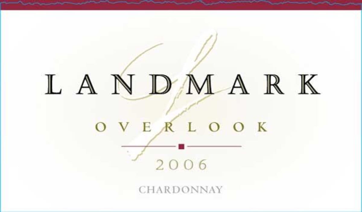 Landmark Overlook Chardonnay 2006 Front Label