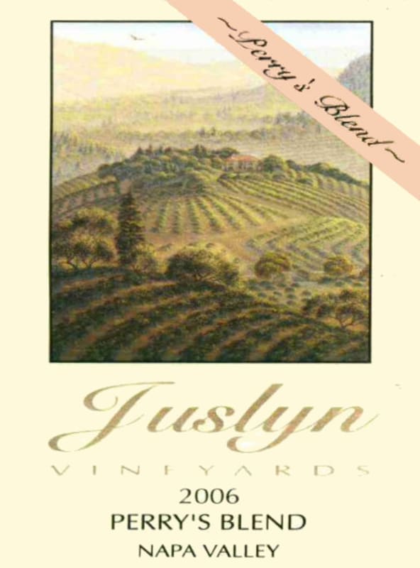 Juslyn Spring Mountain District Perry's Blend 2006 Front Label