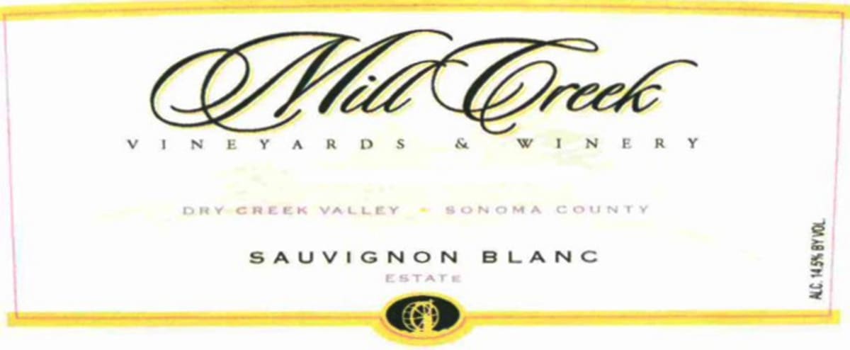 Mill Creek Sauvignon Blanc 2006 Front Label