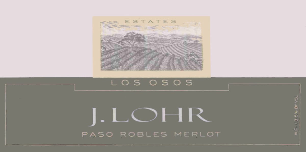 J. Lohr Estates Los Osos Merlot 2006 Front Label