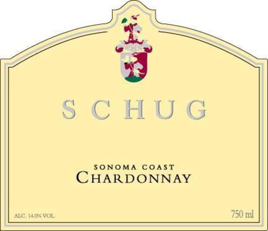 Schug Sonoma Coast Chardonnay 2006 Front Label