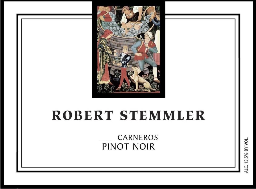 Robert Stemmler Carneros Pinot Noir 2006 Front Label