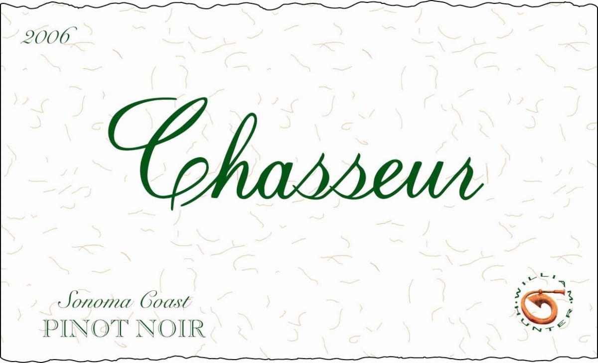 Chasseur Sonoma Coast Pinot Noir 2006 Front Label