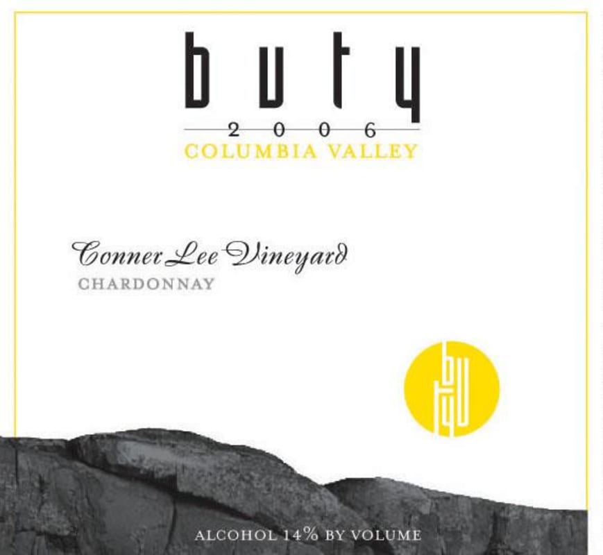Buty Conner Lee Vineyard Chardonnay 2006 Front Label