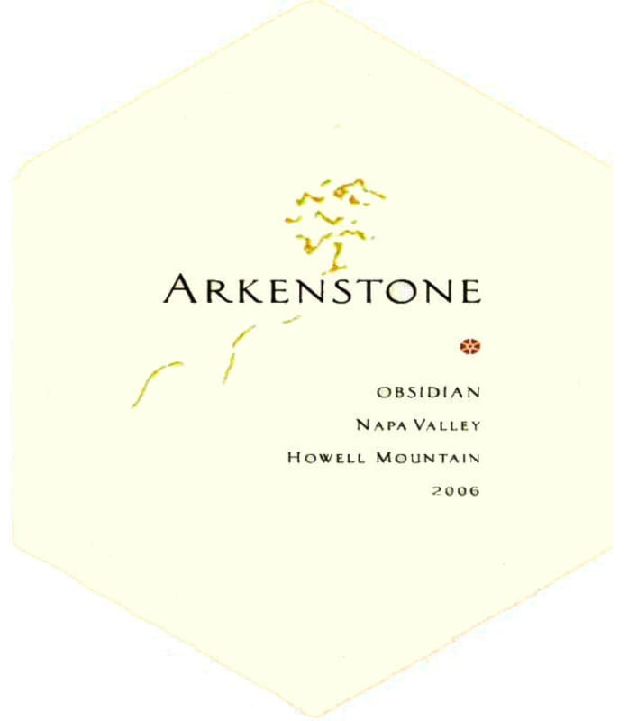 Arkenstone Obsidian 2006 Front Label