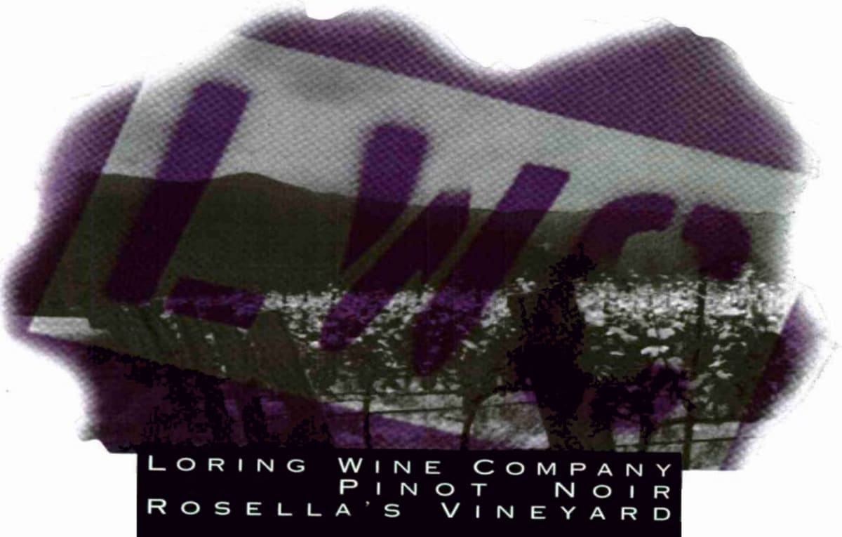 Loring Wine Company Rosellas Pinot Noir 2006 Front Label