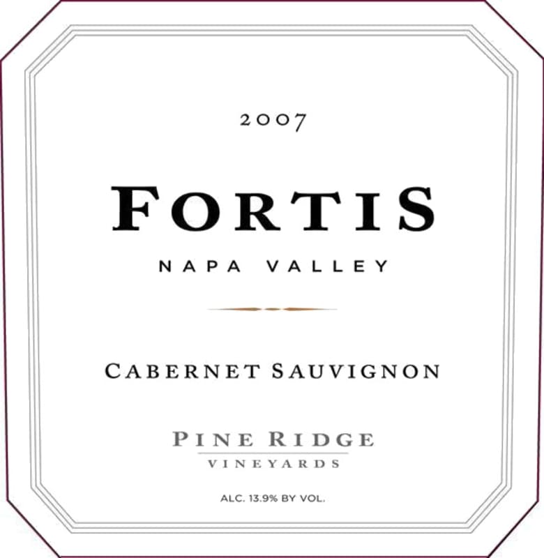 Forefront by Pine Ridge Fortis 2007 Front Label
